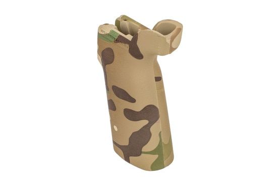 The B5 Systems Type 23 Pgrip AR15 pistol grip Multicam features an aggressive texture